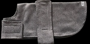 Mali Dog Coat Jacket Jumper PJs Rain Coat - Nylon & Polar Fleece MEDIUM 44cm - Picture 1 of 6