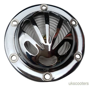 ukscooters VESPA 12V GRILL AC HORN CHROME NEW VBB VLB SPRINT VNB VBA SUPER ETC