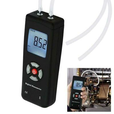 Handheld Digital Manometer HVAC Air Vacuum/Gas Differential Pressure Gauge Meter • 33.35£