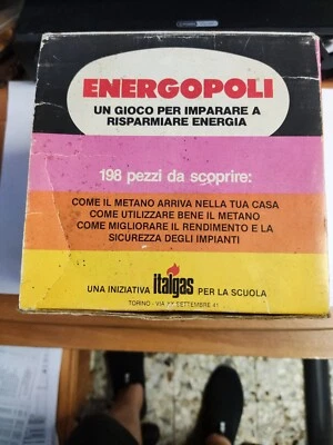 RARO PUZZLE VINTAGE  da 198 Pezzi ENERGOPOLI ITALGAS Completo. - Immagine 1 di 4