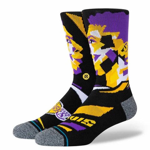 Stance NBA LA Lakers Anthony Davis Profiler Socks Size L 9-13 Cover