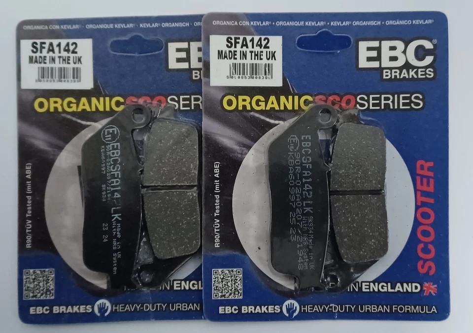 EBC BRAKE PADS - SFA SERIES - SFA142 FRONT SFA142