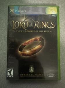 The Lord of the Rings: Fellowship of the Ring (Xbox, 2002) Very GOOD W/MANUAL - Picture 1 of 3