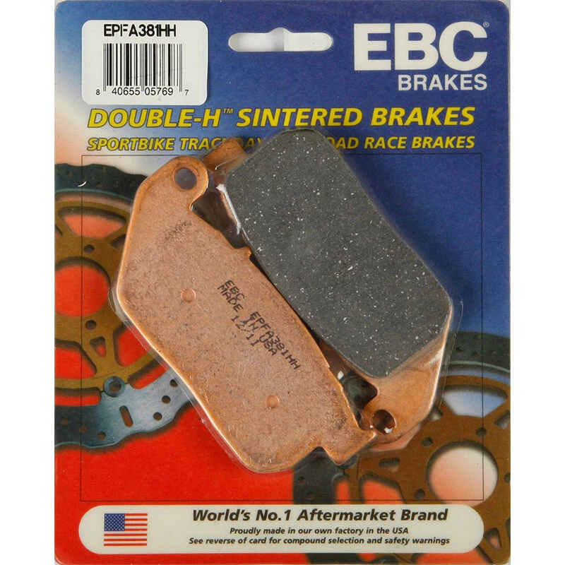 EBC  BRAKE PADS EPFA381HH EXTREME PRO BRAKE PADS Harley-Davidson XL883N Iron 883 - Изображение 1 из 1