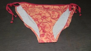 Debenhams Bikini Bottoms 'Tribal Floral' Print Side Tie 18 Orange Mix BNWoT - Picture 1 of 1