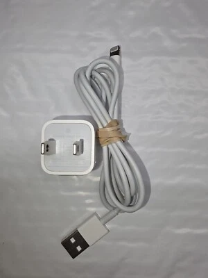 Original Apple 5W USB Power Adapter Wall fast Charger for iPhone  - Image 1 of 3