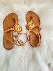 Tory Burch Women Strappy Brown sandals Size 6.