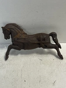 Cast Iron Horse With Flat Back  Crafts Equestrian  - Picture 1 of 5