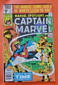 Marvel Comics Spotlight on Captain Marvel #8, 1980, Planet Where Time Stillstand - Bild 1 von 6