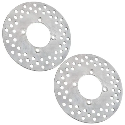 2 rotores de disco de freno delanteros para Yamaha Rhino 660 YXR660 4X4 2004 2005 2006 2007 Foto 1 de 4