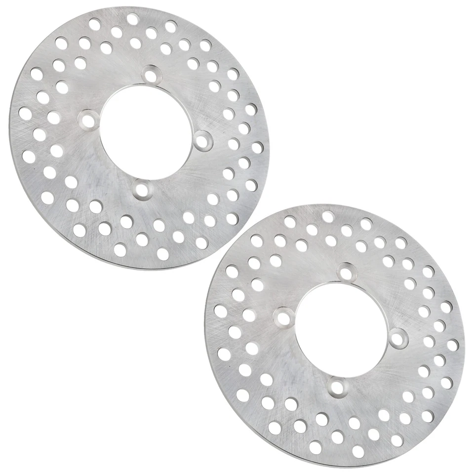 2 rotores de disco de freno delanteros para Yamaha Rhino 660 YXR660 4X4 2004 2005 2006 2007 Foto 1 de 4
