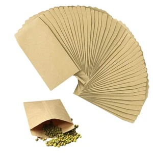 100 Stück Mini Papiertüten 6 * 10 cm Kraftpapiertüten Klein Mini Papierbeutel... - Bild 1 von 7