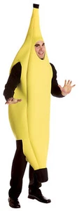 ADULT BANANA FRUIT HEALTHY FOOD FUN POLYFOAM HALLOWEEN COSTUME DRESS NEW GC7102 - Picture 1 of 1