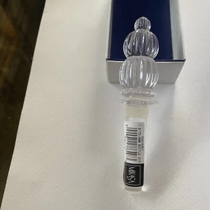 Wine Bottle Stopper T-8173/900 NIB Mikasa Monterey Lead Crystal - Picture 1 of 8