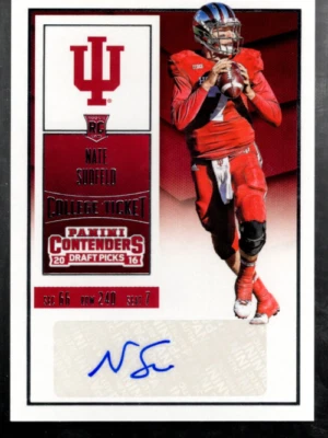 A4160- 2016 Panini Contenders Draft Picks #268 Nate Sudfeld RC Auto - NM-MT - Image 1 of 2