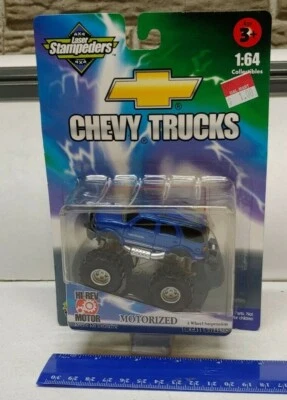 1999 Funline 4X4 Laser Stampeders 1:64 Chevy Truck NIP Motorized BLAZER - Image 1 of 3