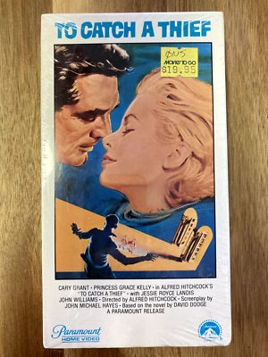 To Catch A Thief (VHS, 1981) Cary Grant, Grace Kelly, Hitchcock, 1955 ORIGINAL Foto 1 de 4