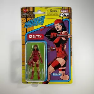 Figura de acción Kenner Daredevil retro ELEKTRA Marvel Legends 3,75" sin usar, en caja 2021 - Imagen 1 de 4
