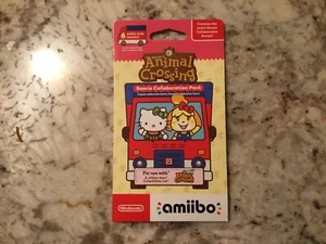SANRIO SEALED 6 CARD PACK USA VERSION ANIMAL CROSSING AMIIBO CARDS FROM NINTENDO - Picture 1 of 2