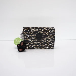 Kipling PIXI Snap Medium Trifold Wallet AC3739 Polyester Disco Glam Multi$54 NWT - Picture 1 of 12