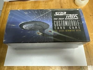 Star Trek CCG Premier Unlimited Alpha 1994 Factory Sealed Starter Box (12-Decks) - Picture 1 of 3