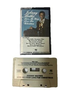 Johnny Mathis - Give Me Your Love For Christmas [Cassette] - FREE Shipping - Picture 1 of 2