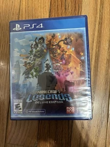 PS4 Minecraft legends deluxe edition sealed new broke seal - Picture 1 of 3