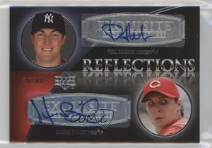 2007 Upper Deck Exquisite Rookie Signatures /40 Phil Hughes Homer Bailey Auto RC - Picture 1 of 3