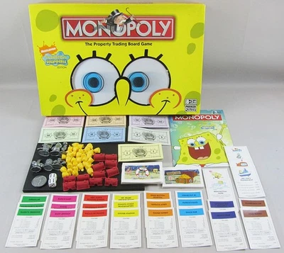 Nickelodeon SpongeBob Squarepants Edition Monopoly (2006) Parker Brothers - Image 1 of 4