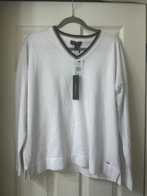 Donna Karan Women’s Sweater, Mixed Metals - Image 1 of 4