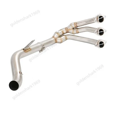 For Triumph Trident 660 Tiger 660 2021-2026 Exhaust Tips Header Pipe Slip 51mm - Image 1 of 4