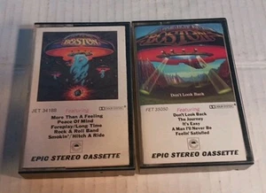 BOSTON Cassette Lot: Self Titled First Album (1976) + Don't Look Back (1978) - Picture 1 of 6