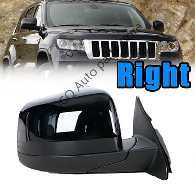 Espejo retrovisor derecho para Jeep Grand Cherokee 2011 2012 2013 puerta lateral 5 pines Foto 1 de 4