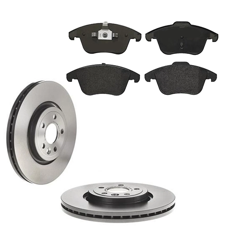 KIT PASTIGLIE E DISCHI ANTERIORI COMPATIBILE PER JAGUAR XE (X760) - Imagen 1 de 1