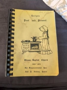 Vintage Siloam Baptist Church S.C. Spiral Paperback Cookbook Recipe Book - Picture 1 of 6