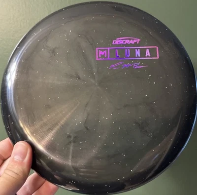 Discraft Sparkle Z Luna - Paul McBeth - Disc Golf Putter Black/Smoke 173-174g - Image 1 of 4