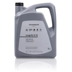 5 L LITER ORIGINAL 0W-20 LONGLIFE IV FE GROUP MOTORÖL VW 508.00 509.00 - Bild 1 von 3