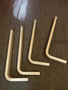 4er Set Ersatzbeine für den Ikea "Frosta" / Alvar Alto Style Moden Hocker - Bild 1 von 13