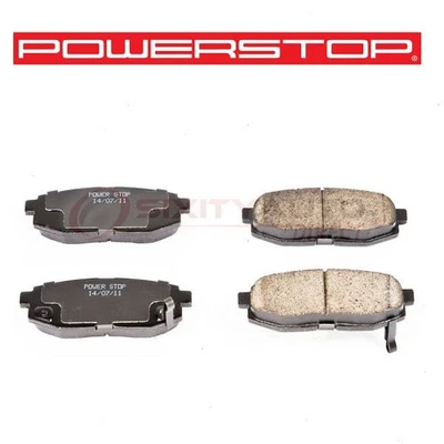 PowerStop Rear Disc Brake Pad Set for 2010-2014 Subaru Outback 3.6L H6 - ib Foto 1 de 4