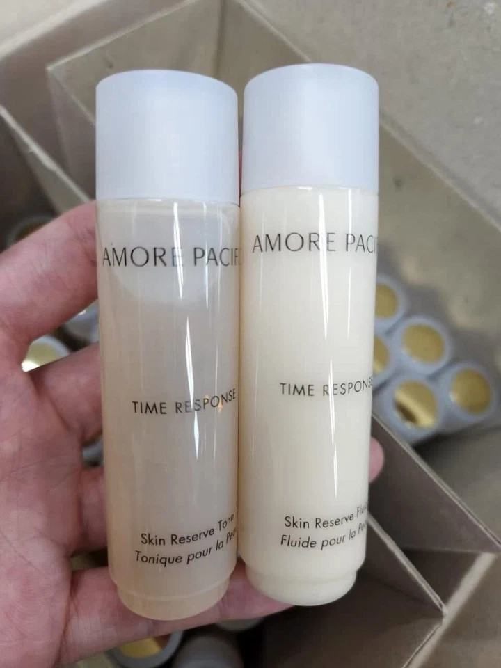 AMORE PACIFIC TIME RESPONSE SKIN RESERVE TONER & RESEVE FLUID 30ml  X 2pcs - Image 1 of 4