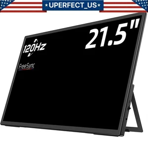 120Hz Tragbarer Monitor, UPERFECT 21.5" Portable Display 1920*1080 DHR IPS FHD - Picture 1 of 15