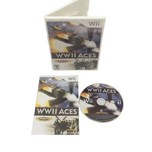 WWII Aces Destineer World War 2 II Nintendo Wii MINT cond disc CIB - Picture 1 of 6
