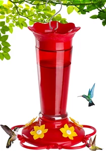Hummingbird Feeders for Outdoors Hanging Ant and Bee Proof Feeders for Outside - Picture 1 of 1