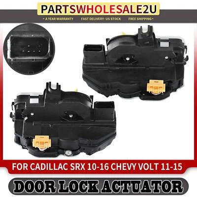 2x Actuador de bloqueo de puerta delantera para Cadillac SRX 2010-2016 Chevrolet Volt 2011-2015 Foto 1 de 4
