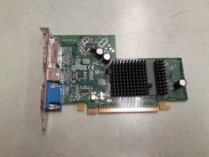 Dell UC996 ATI Radeon X300 SE 128MB PCI-E silent graphics card, DVI S-Video VGA - Picture 1 of 4