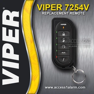 Transmisor de repuesto de control remoto LED de 2 vías Viper 7254V EZSDEI7254 NUEVO - Imagen 1 de 4