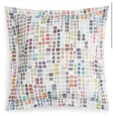 SCHLOSSBERG Schlossberg Forte Blanc White Euro Sham Set Of 2 - Image 1 of 4