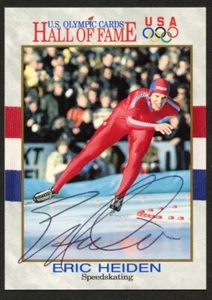 Eric Heiden #36 signed Autogramm Auto 1991 Impel Olympic Hall of Fame Karte - Bild 1 von 1