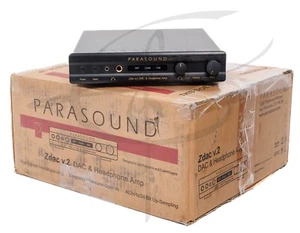 Parasound ZDAC v2 DAC Headphone Amplifier Preamplifier USB OPT COAX Balanced MIB - Picture 1 of 11