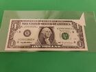 (Error - Butterfly Fold) $1 1981 Federal Reserve Note * Paper Currency